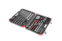 GEDORE red Steckschlüsselsatz, Set 232tlg, 1/2 1/4 Zoll Antrieb, Adapter Werkzeug, Knarre Nüsse Bithalter Bits, R46003232 – Ansicht 5