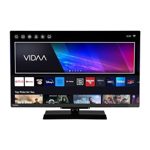 Toshiba 32LV3E63DAZ 32 Zoll Fernseher/VIDAA Smart TV (Full HD, HDR, Triple-Tuner, Bluetooth, Dolby Audio)