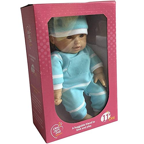 The New York Doll Collection 11 Zoll /28cm Hispanic weich Körper Puppe im eschenkkarton (Bonus Schnuller inklusive) – Bild 4