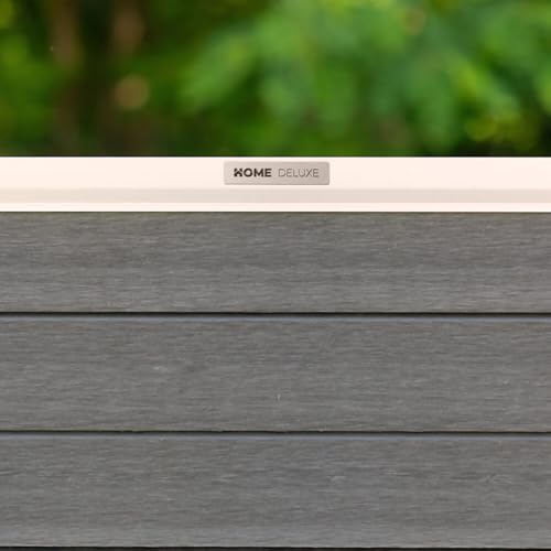 Home Deluxe Sichtschutzzaun CALLADO - 4 x Element + 6 x Pfosten I Blickschutz Windschutz Sonnenschutz