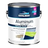 TotalBoat Aluminum Boat Paint | Durable, Fast-Drying Marine Paint for Canoes, Jon Boats, Dinghies, Pontoons, Hunting Blinds, and Trailers | Khaki, Gallon