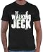 Produktbild HARIZ Herren T-Shirt The Walking Jeck Karneval Verkleidung Plus Geschenkkarten Schwarz XXL