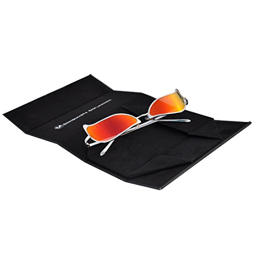 Peça de óculos de sol Doflamingo Douflamingo modelo 100% anti UV (prata)