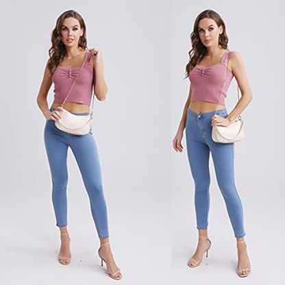 DOREAMALOE Shoulder Bag Retro Classic Purse Clutch Shoulder Tote HandBag with Zipper Closure for Women - Image 4