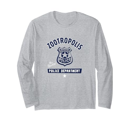 T-shirt Zootopia Disney à manches longues parfait pour vos sorties décontractées en ville