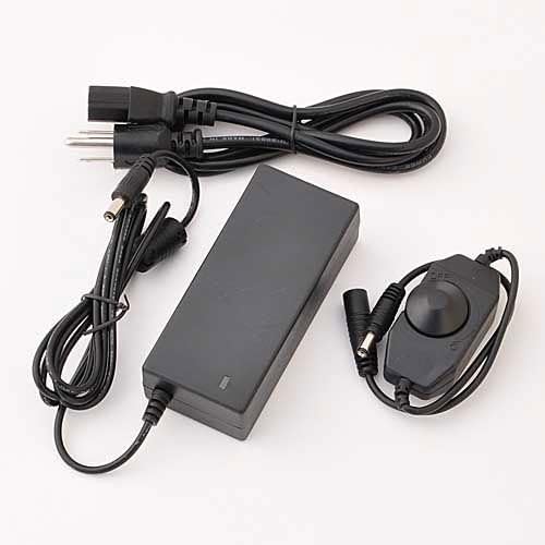 48 Watt Power Adapter and Inline Dimmer for Flexible LED Strip, 3215+3318