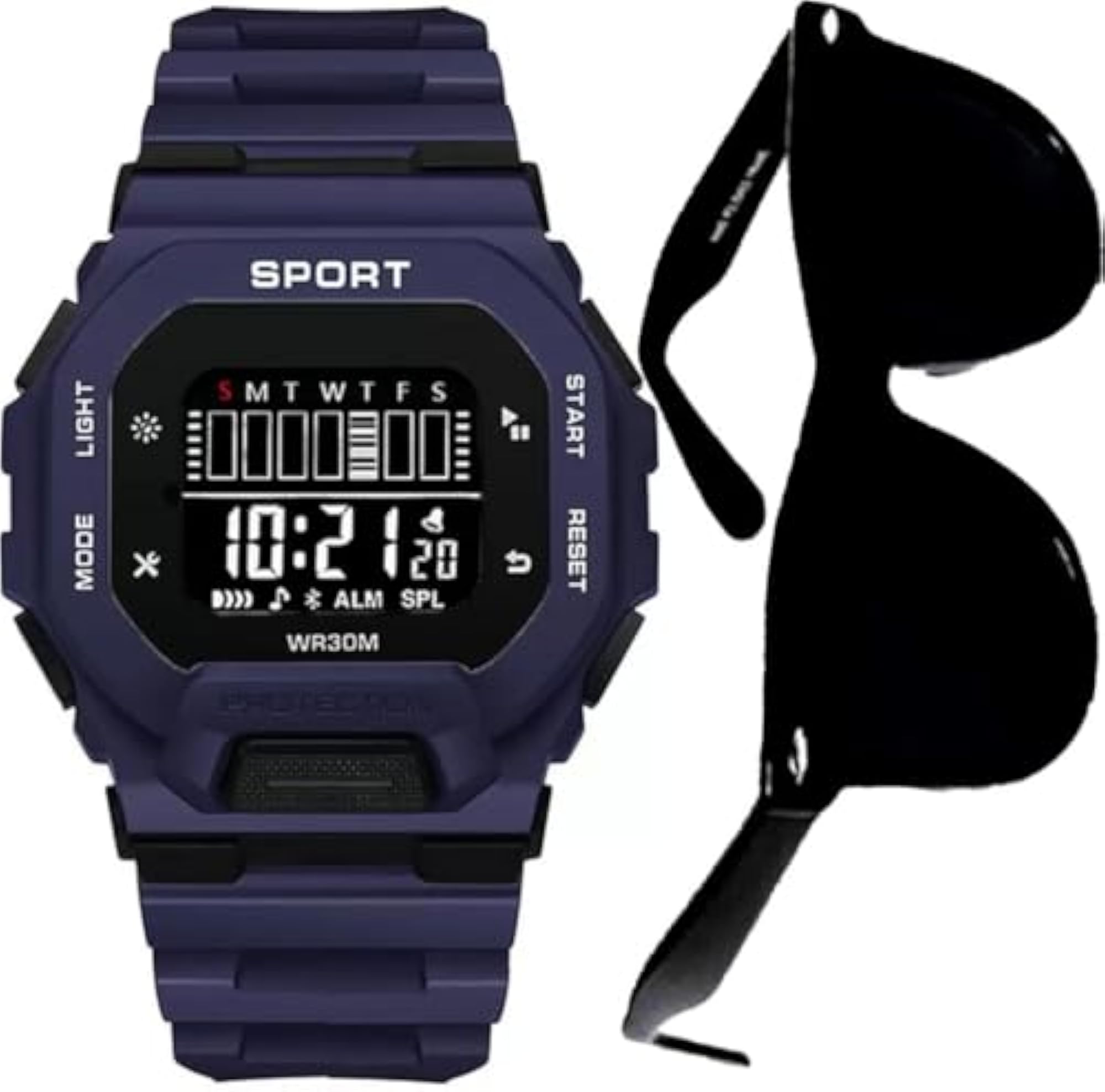 Peter India Boys Sport Watch Digital Silicone Quartz