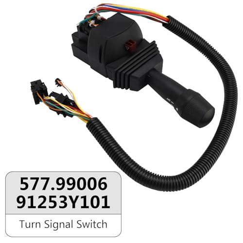 Topteng Turn Signal Switch 577.99006 91253Y101 for Terex 16033 26958 26958M, for Douglas 49916A, for Thomasbilt 61320816, for Trucklite 91253Y101 960Y101 by Topteng - Used condition - Image 9