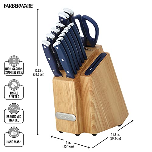 Farberware Edgekeeper Knife Block Set - Image 5
