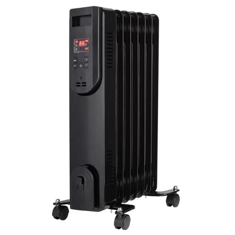 PerfectAire 160 sq ft Electric Digital Oil Filled Heater 5120 BTU
