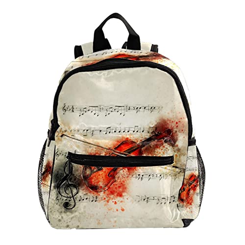 Mini sac à dos violon rétro pour éveiller la passion des enfants