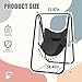 G TALECO GEAR Hammock Chair with Stand,Heavy-Duty and Rustproof Hanging Chair with Stand,Hammock Swing Chair Stand,for Indoor Outdoor Patio Yard Garden Porch (Grey)