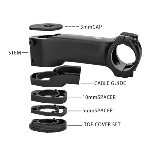 Extension de guidon inclinable avec guide de câble intérieur VTT - 7
