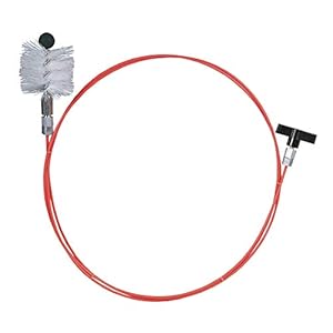 RIBIMEX PRFU8050 Kit per Pulizia Canne Fumarie Sonda 5 M scovolo diametro 80 mm