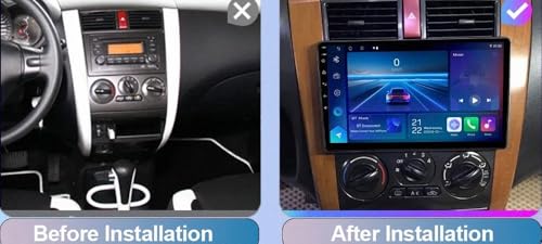 Pantalla Carplay para Mitsubishi Colt Plus 2007-2012 con Android Auto y Bluetooth 3