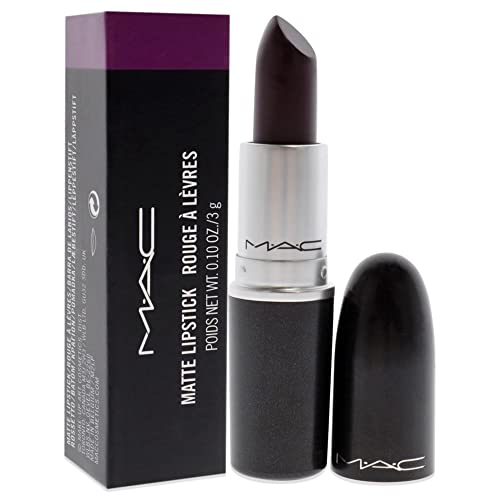 Image of MAC Matte Lipstick SMOKED PURPLE