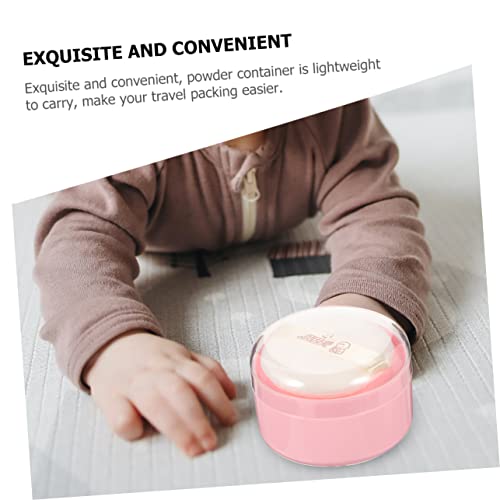 Hoement Caixa 6pcs Caixa De Sopro De Pó Corporal Recipiente De Pó De Maquiagem Vazio Recipiente De P