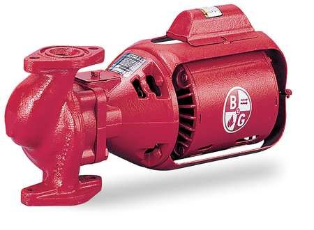 Bell & Gossett 1/6 HP iron HV circulator 120V 102210
