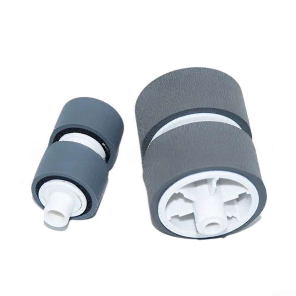 Kit rullo di raccolta e separazione per scanner Canon DR C125 DR C225 DR C255 DR C225II e DR C225W rullo di alimentazione carta di ricambio in PVC facile installazione (A)