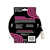 Ernie Ball 20' Male Female XLR Microphone Cable White #1