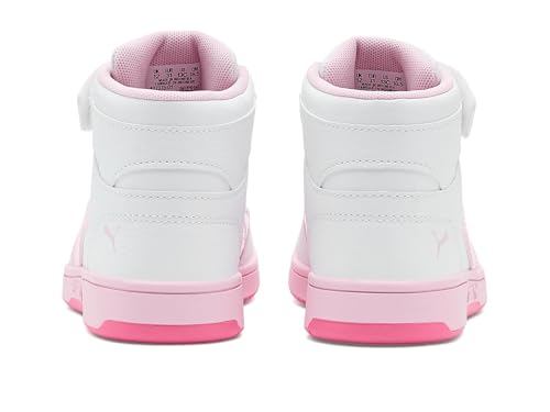Image of PUMA Kids' Rebound Layup Mid Hook and Loop Sneakers