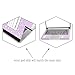 Laptop Decal Sticker Skin Cover, 11.6”12" 13" 13.3" 14" 15" 15.4" 15.6 inch Laptop Netbook Vinyl Skin Sticker Cover Art Notebook PC Protector (2 Wrist Pad Included), Purple Composition Book