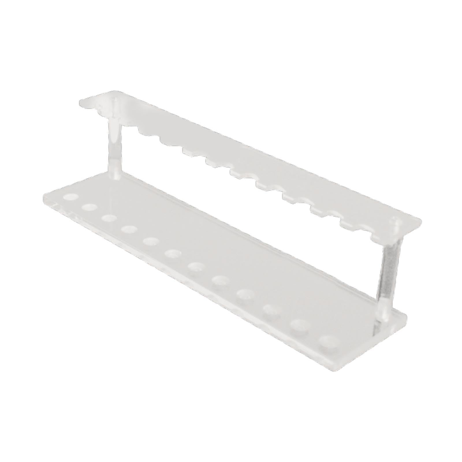 POXZSFX Eyeline Rack Makeup Holder Displays Beauty Essentials With Elegance And Functionality Stationery Cosmetic Rack Acrylic Eyeliner Stand Ballpoint Pens, Clear, 27.5x8x7cm