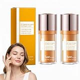 5D-Peptid-Augencreme mit tiefenwirksamer Lifting-Wirkung gegen Falten, reduziert feine Linien und Falten, feuchtigkeitsspendendes Serum zur Reparatur und Straffung von Tränensäcken (2PCS)