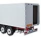 Carson 500907792 1:14 3-Achs Kofferauflieger Ver.III weiß - RC-Truck, Ersatzteile, Tuningteile, Zubehör, Modellbau, Maßstab 1:14, Truck Anhänger