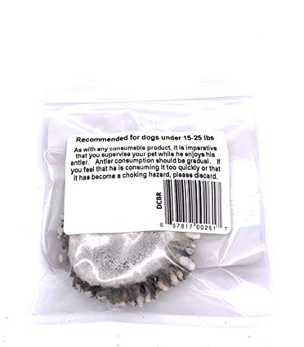 Perfect Pet Chews Elk Antler Burr Dog Chew - Grade A, All Natural, Organic, And Long Lasting Treats - Made From Naturally Shed Antlers In The Usa (Medium Regular Treat) #TOP2