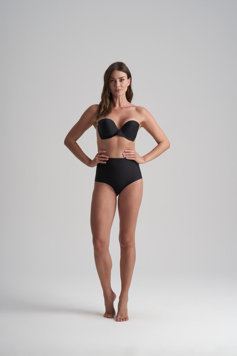 Bye Bra Glam Bra Soutien-gorge adhésif dos nu sans bretelles moulées jusqu'à G Bonnets transparents Ailes réutilisables hypoallergéniques à coller pour fête et soirée