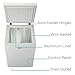 BLACK+DECKER 3.5 Cu. Ft. Chest Freezer, Holds up to 122 Lbs. of Frozen Food with Organizer Basket, BCFK356