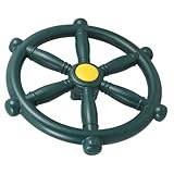 GALPADA Piraten Schaukelzubehör Lenkrad für Spielgeräte Außenbereich für Einfach zu Montierendes Piratenschiff Zubehör für Garten Schaukeln Grün