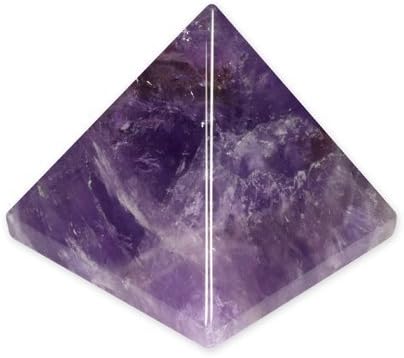 New Age 1 X Stone Pyramid - Amethyst 25-30MM