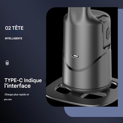 Stabilisateur pour smartphone avec rotation 360° pour un cadrage automatique intelligent - 7