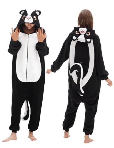ABPTBAZ Adult Onesie Pajamas Halloween Cosplay Costume Men Women