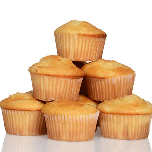 Caperci Standard Natural Cupcake Liners 500 Count, No Smell, Food Grade & Grease-Proof Baking Cups Paper - Image 4