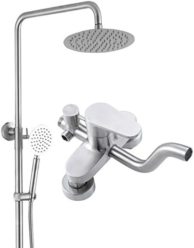 WVXShower stainless steel wire drawing shower shower set adjustable shower faucet shower set