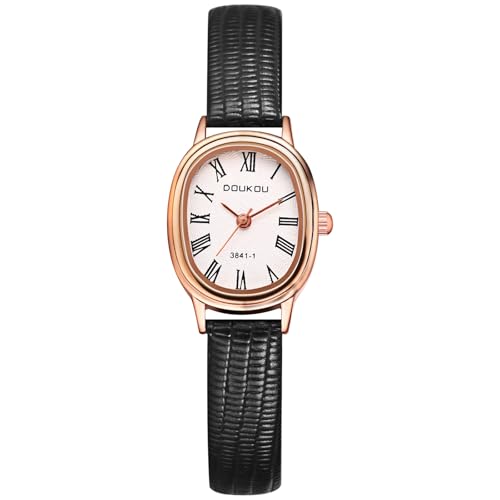 Montre femme chiffres romains vintage le cadeau élégant pour une femme chic