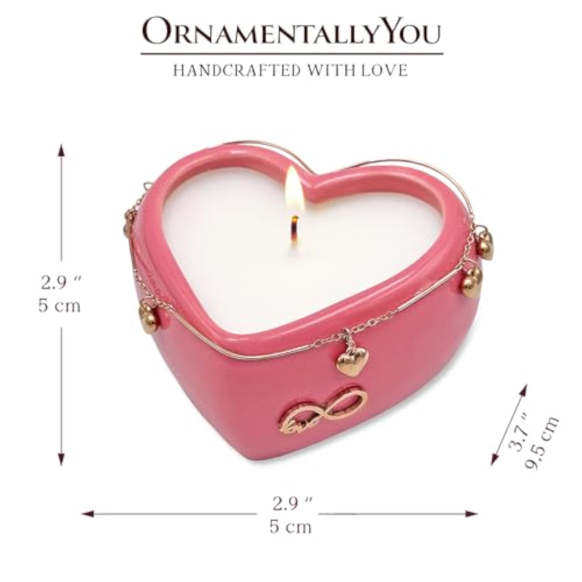 Heart Shaped Eternal Love Candle Gift