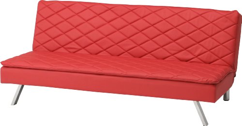不二貿易 ソファ 幅180cm レッド メモリーフォーム 合皮 ダイヤ 81490