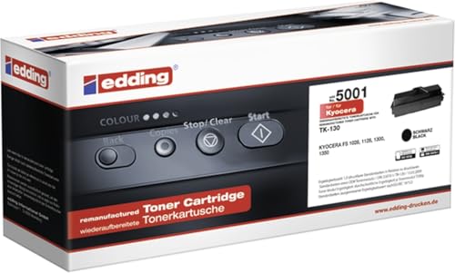 Toner Kyocera 130 par Edding 5001 noir de 7200 pages pour imprimante