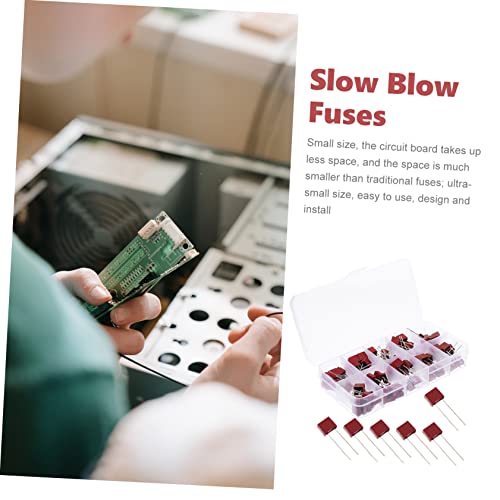 UPKOCH 1 Conjunto 392 fusível fusíveis lentos fusíveis eletrônicos lentos fusíveis cerâmicos lentos
