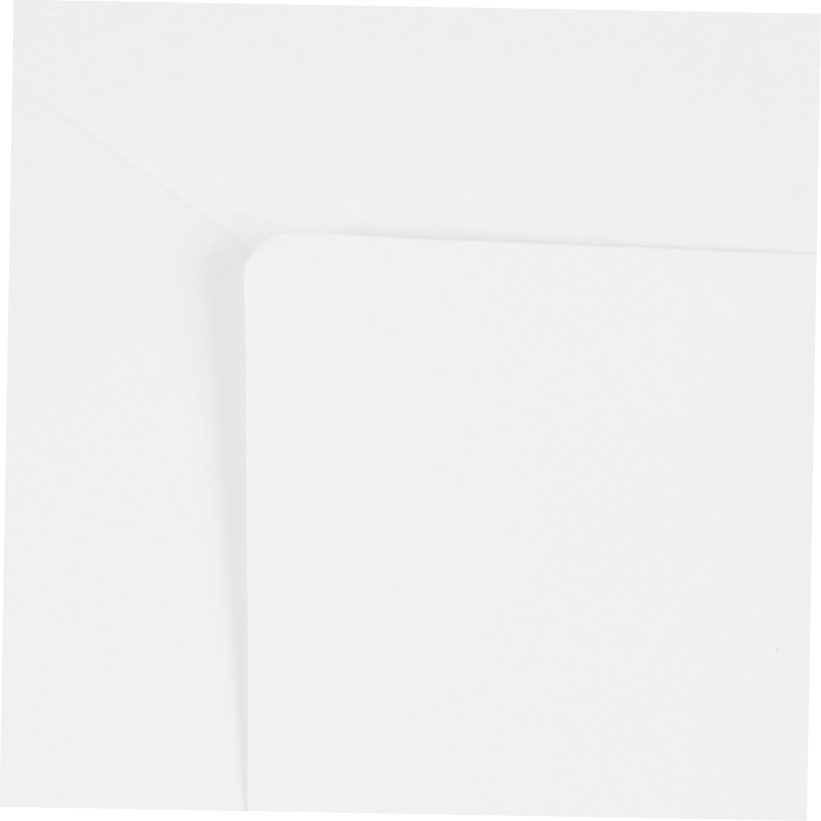 Leere Dankeskarten 100 Stück aus Papier, Beschreibbar, Weiß