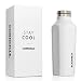 Corkcicle Canteen Classic Collection-Water Bottle & Thermos-Triple Insulated Shatterproof Stainless Steel, 9 oz, Gloss White