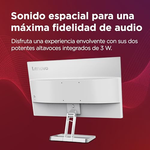 Lenovo L24i-40 | Moniteur Full HD 23,8" | 1920 x 1080 | 100 Hz | 250 nits | Temps de réponse 4 ms | HDMI | VGA | AMD FreeSync | Gris