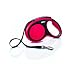 Flexi New Comfort Retractable Dog Leash (Tape), 16 ft, Medium, Red