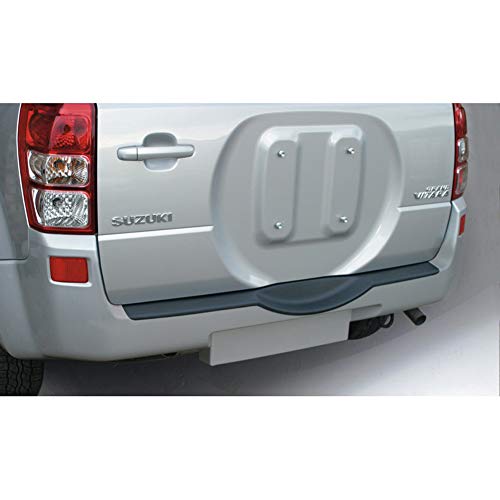 Protector del parachoques trasero ABS compatible con Suzuki Grand Vitara 3/5 puertas 2005-2010 Negro