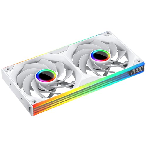 Ventilateur 240 ARGB PC boîtier refroidisseur 3 ventilateurs ARGB PWM 120mm