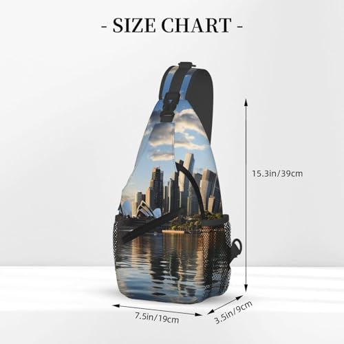 Bolso bandolera cruzado multipropósito para hombre y mujer miniatura 2